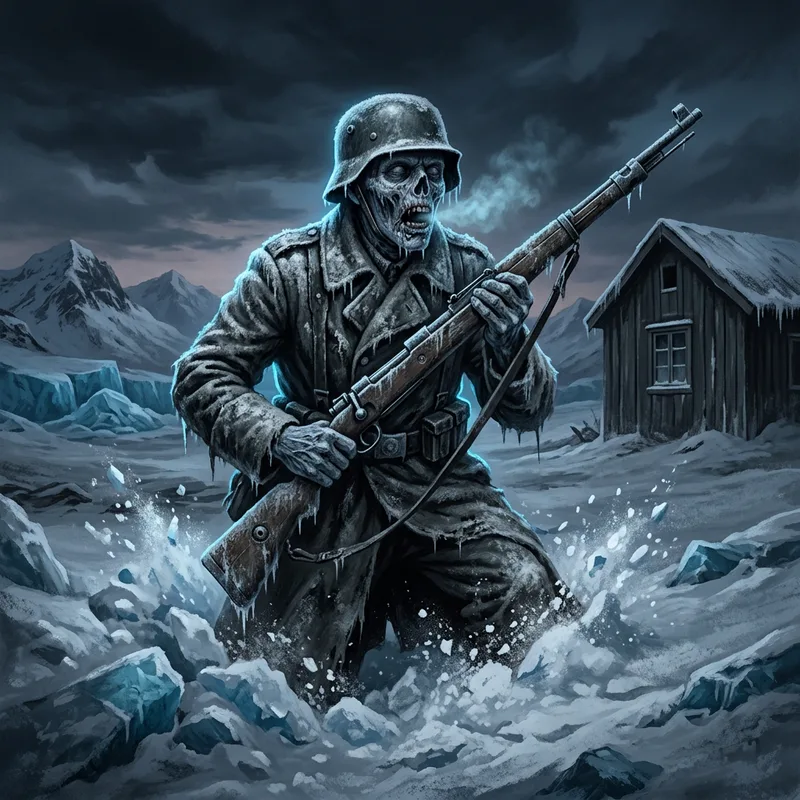 Illustration of Nazi zombies of Dead Snow
