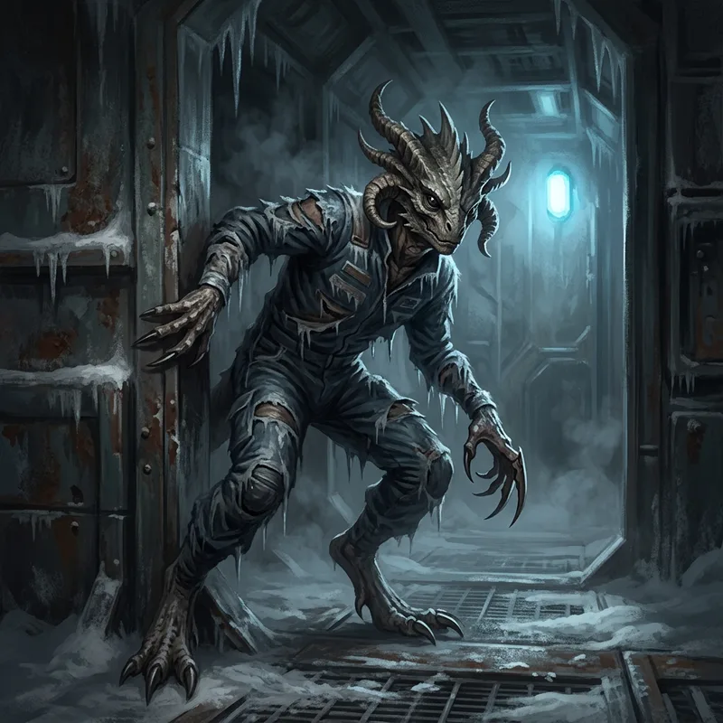 Illustration of Stalker (Dead Space)