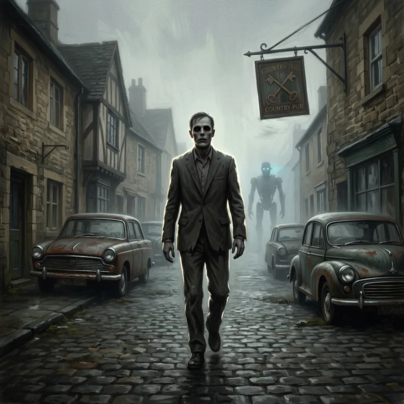 Illustration of Eyeless dead of The Earth Dies Screaming