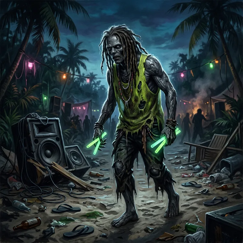 Illustration of Zombies of Go Goa Gone