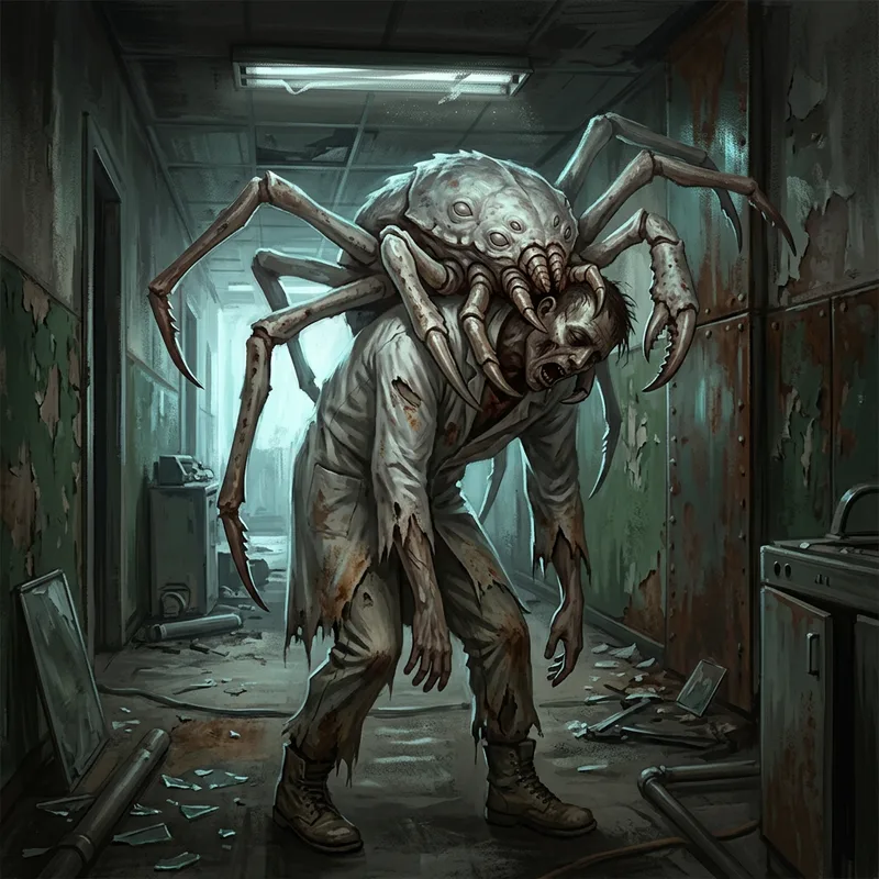 Illustration of Headcrab zombie