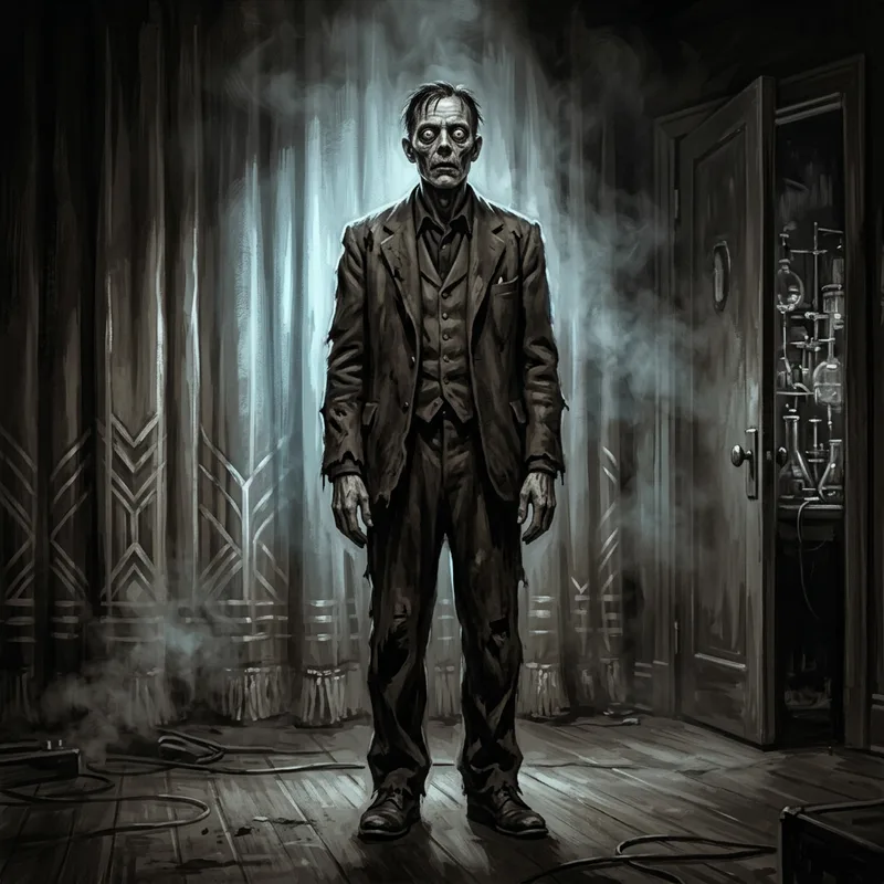 Illustration of Kalaga and the zombies of Zombies on Broadway