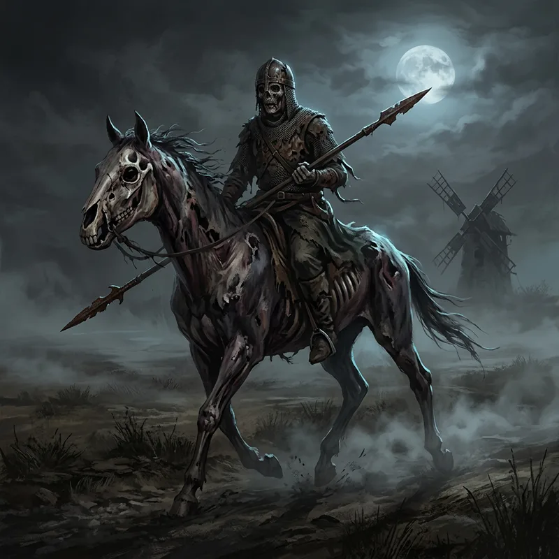 Illustration of Zombie Horse