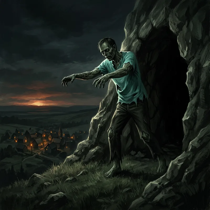 Illustration of Zombie (Minecraft)