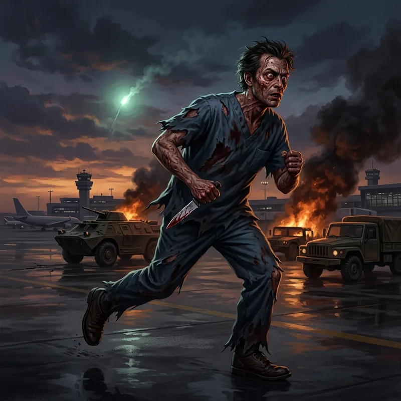 Illustration of The contaminated of Nightmare City