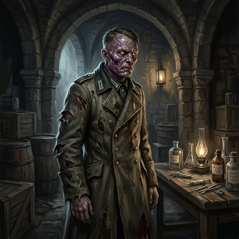 Illustration of Serum-made soldiers of Overlord