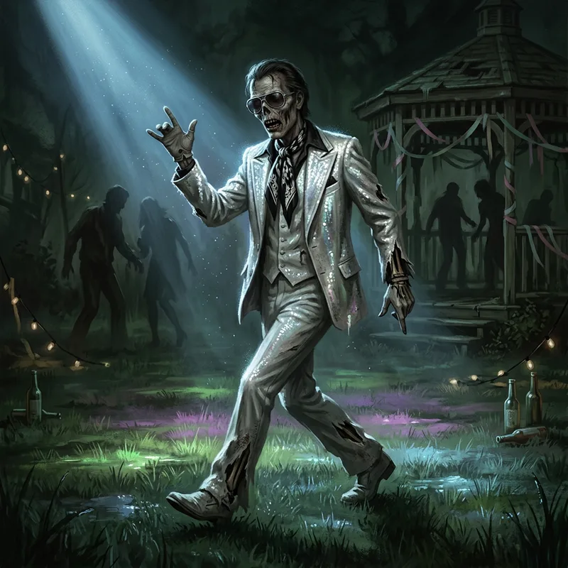 Illustration of Dancing Zombie