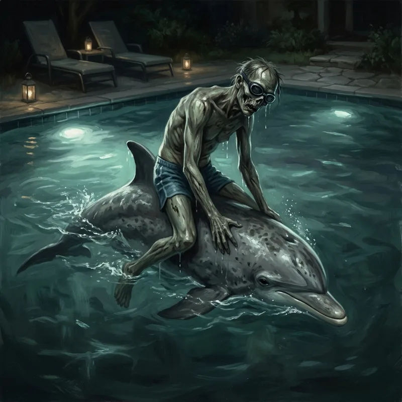 Illustration of Dolphin Rider Zombie