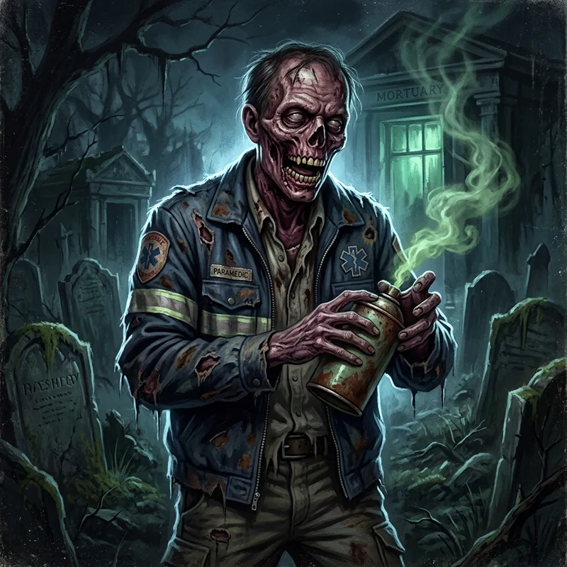 Illustration of Trioxin zombies
