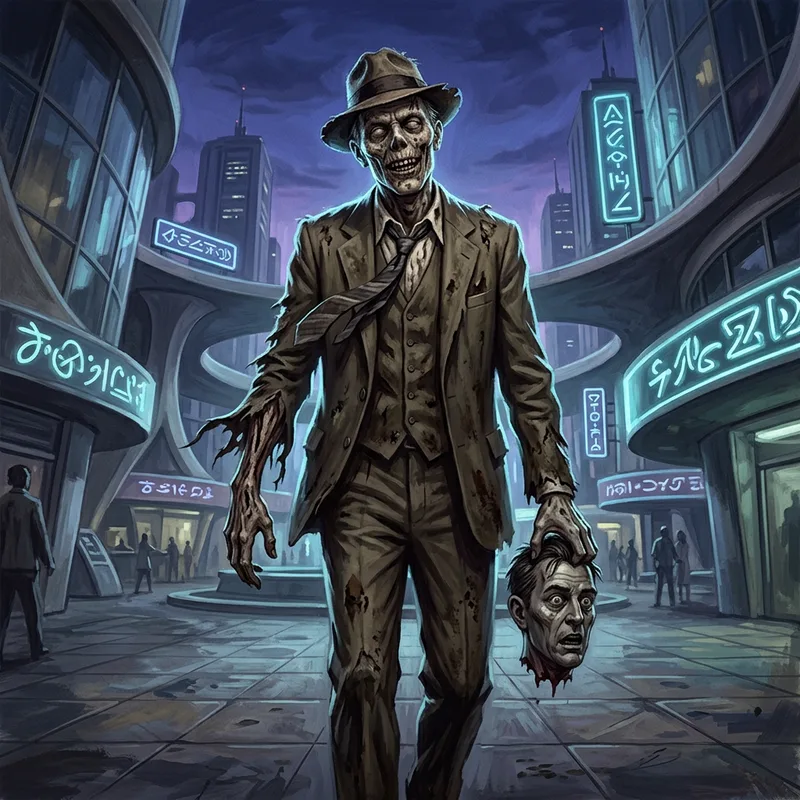 Illustration of Stubbs the Zombie