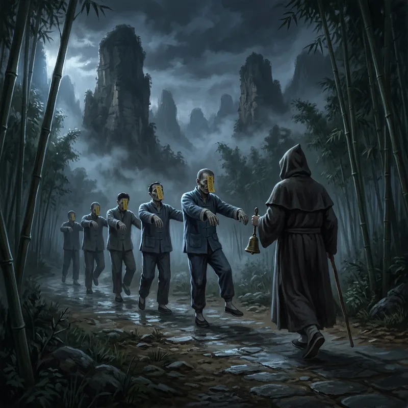 Illustration of Xiangxi walking corpses