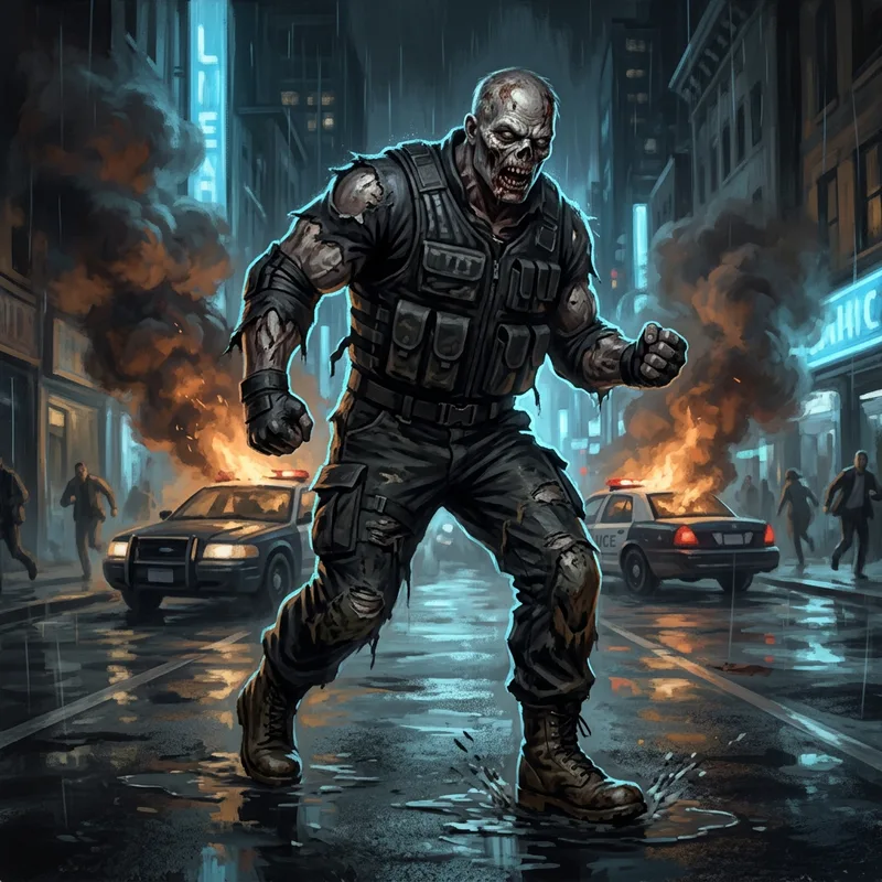 Illustration of Zombie (Zombie Revenge)