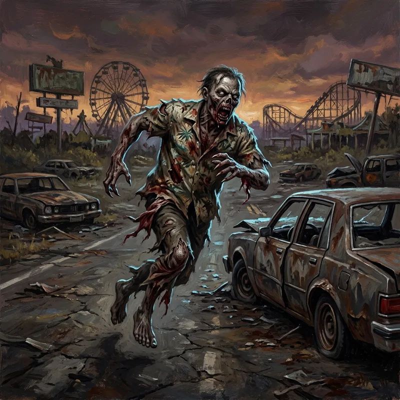 Illustration of Zombies of Zombieland